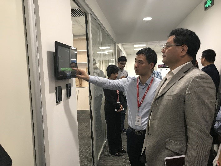 天河區(qū)科工信局暨管委會領(lǐng)導(dǎo)蒞臨尚陽，現(xiàn)場進(jìn)行政策指導(dǎo)